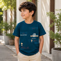 Leave Fear Build Your Legacy Graphic Kids T-Shirt for Boys
