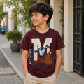 NYC Manhattan Skyline Graphic Kids T-Shirt for Boys