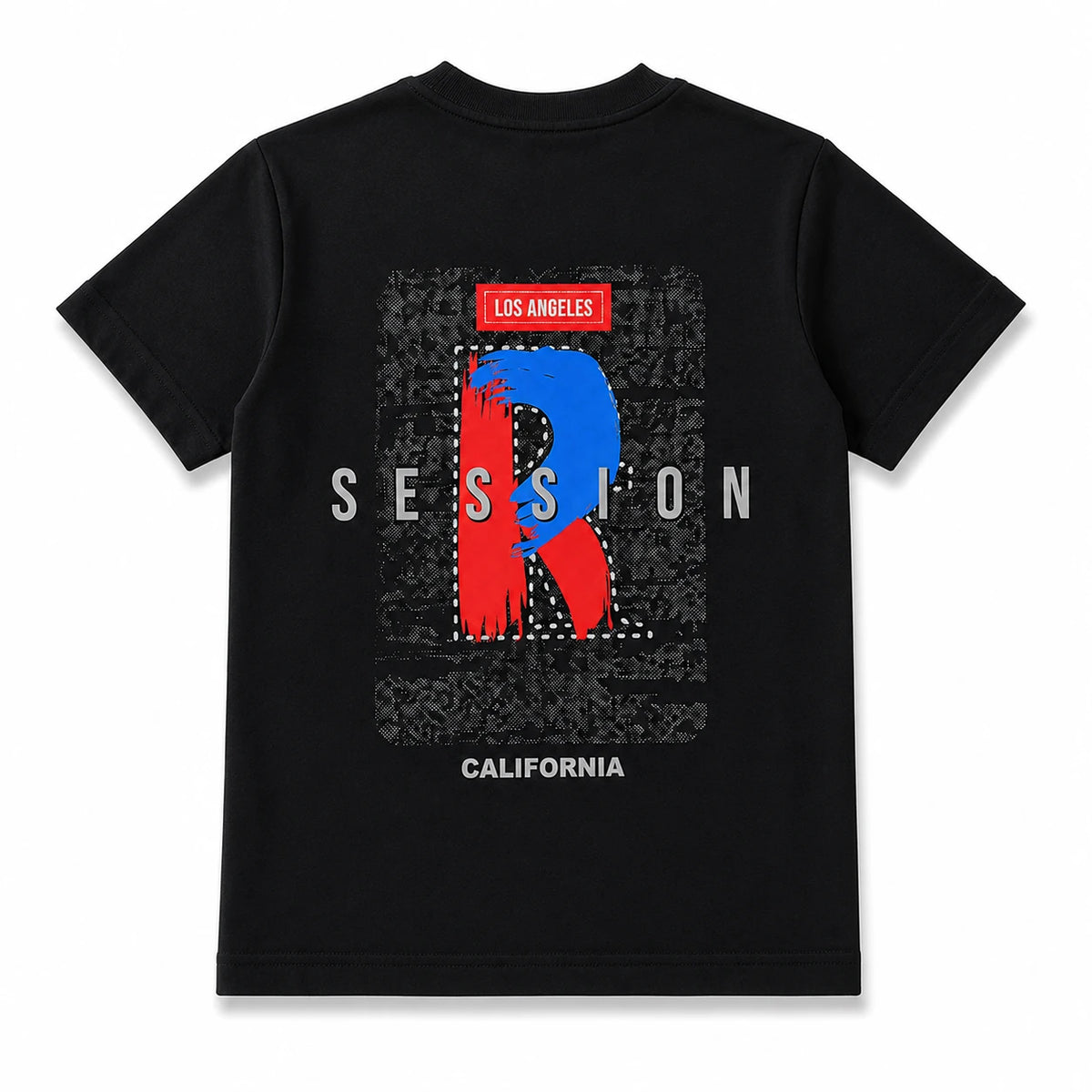 R Session California Graphic Kids T-Shirt for Boys