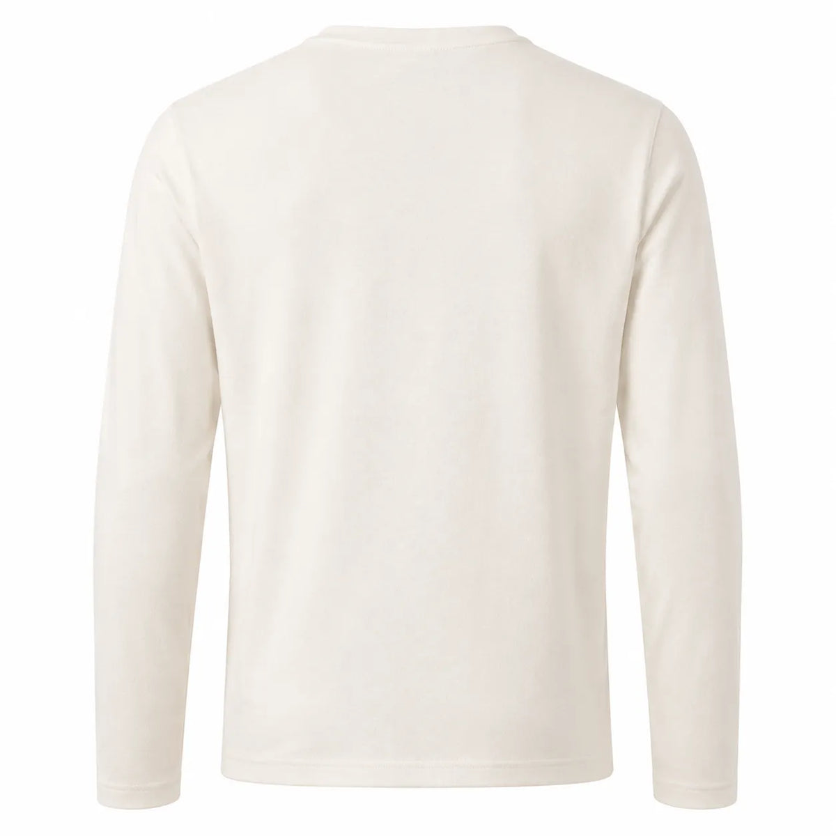 Ivory Heritage Henley White T-Shirt for Men