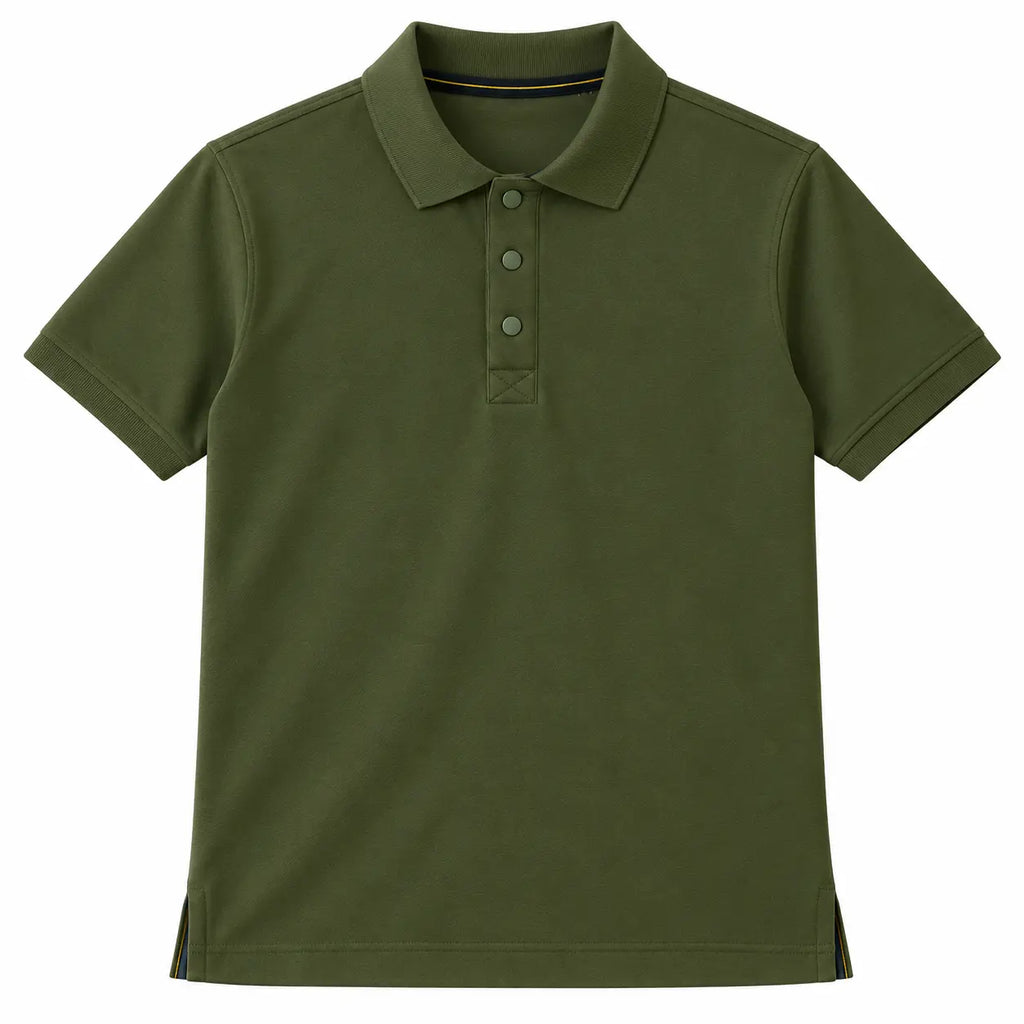 Olive Edge Polo T-Shirt for Men