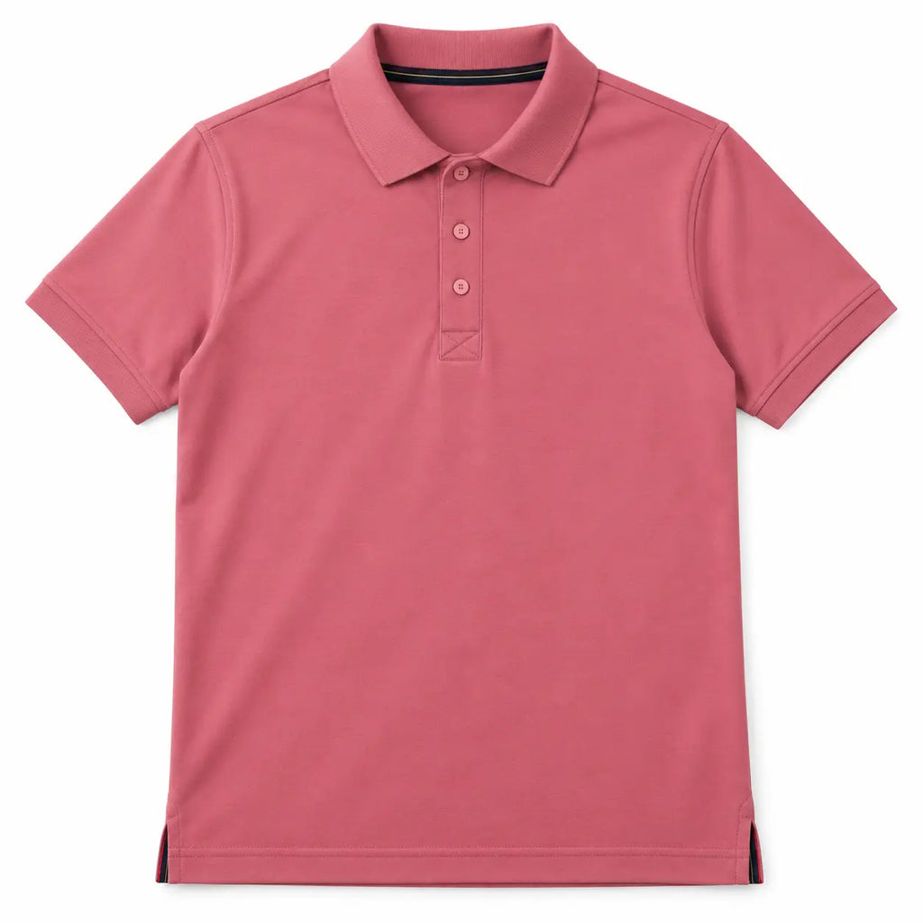 Dusty Rose Signature Polo T-Shirt for Men